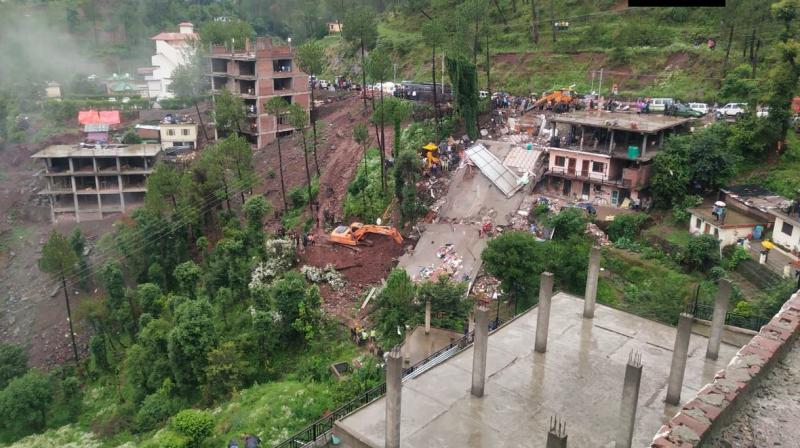 2 dead, 14 still trapped in collapsed building in Himachal\s Solan