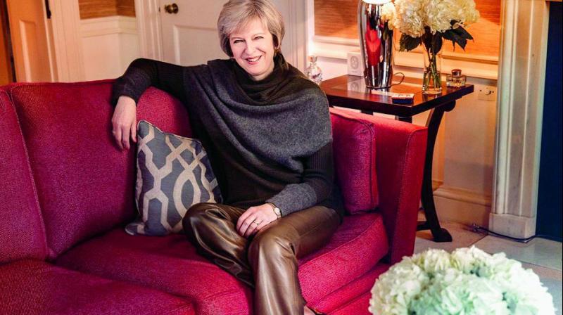 Theresa May photographed by the Sunday Times 