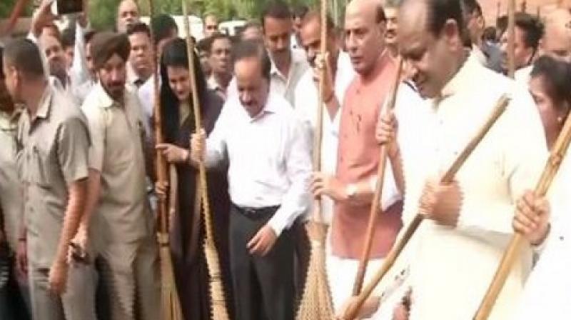 Take the message of Swachhata from Parliament to villages: LS Speaker urges MPs
