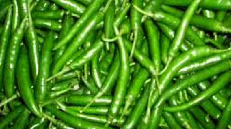The lack of chillies in Telangana State and lower supply from neighbouring states like AP and Karnataka have led to the price rise.(Representational image)