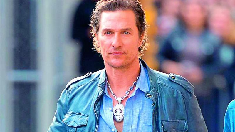 Matthew McConaughey goes back to college