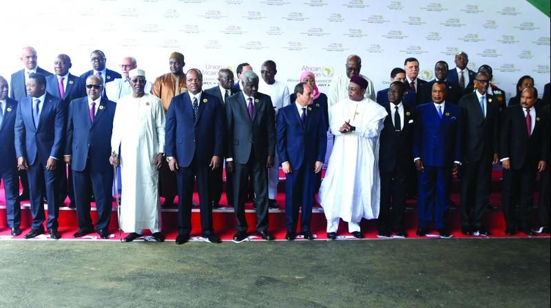 African leaders to launch 55-nation free-trade zone