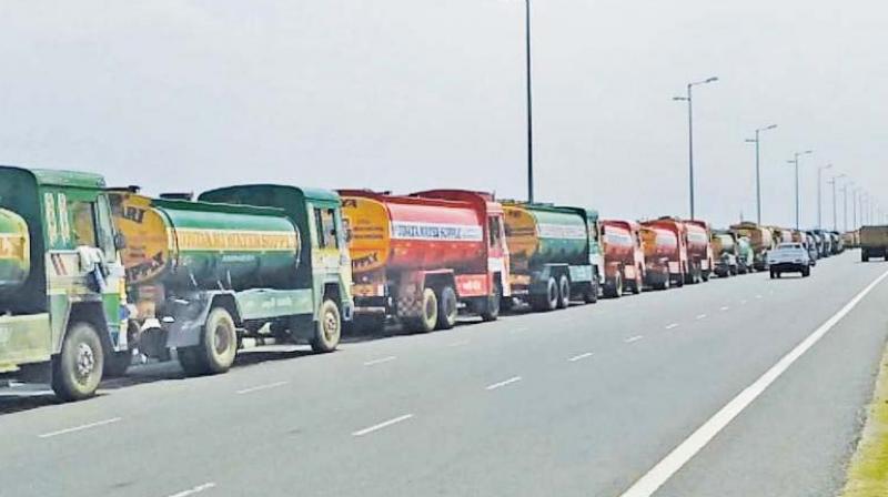 Chennai: Water tanker crisis averted as strike is withdrawn