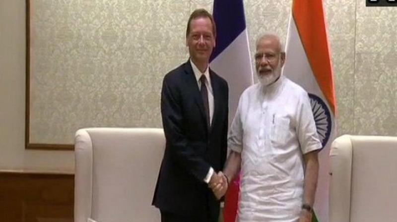 France\s NSA meets PM Modi in Delhi