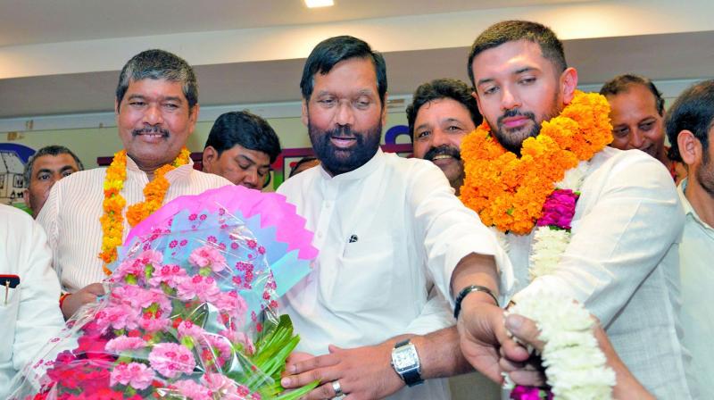 Ram Vilas Paswan names his son as LJPâ€™s  Bihar unit chief