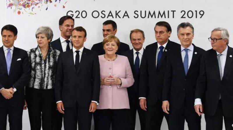 19 members of G-20, except US, recommit to Paris climate deal