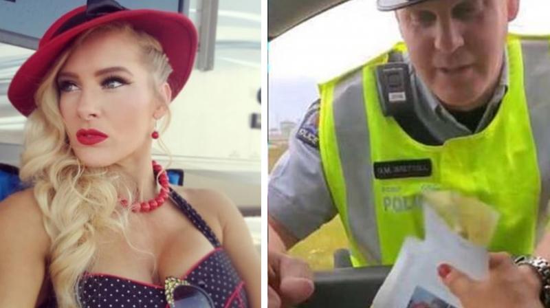 WWE Superstar Lacey Evans fined for over speeding, continues to play her role; watch