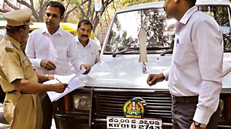 RTO officials have caught many drivers, including those of government vehicles, by surprise.