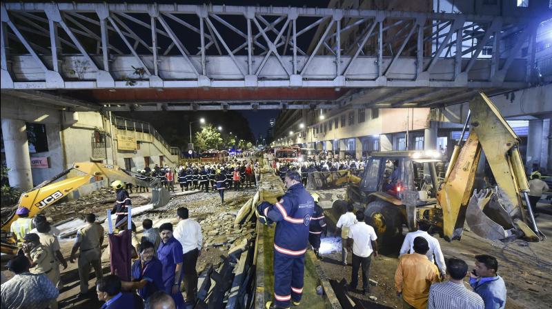 Mumbai CST bridge collapse: BMC to decide on dismantling structure