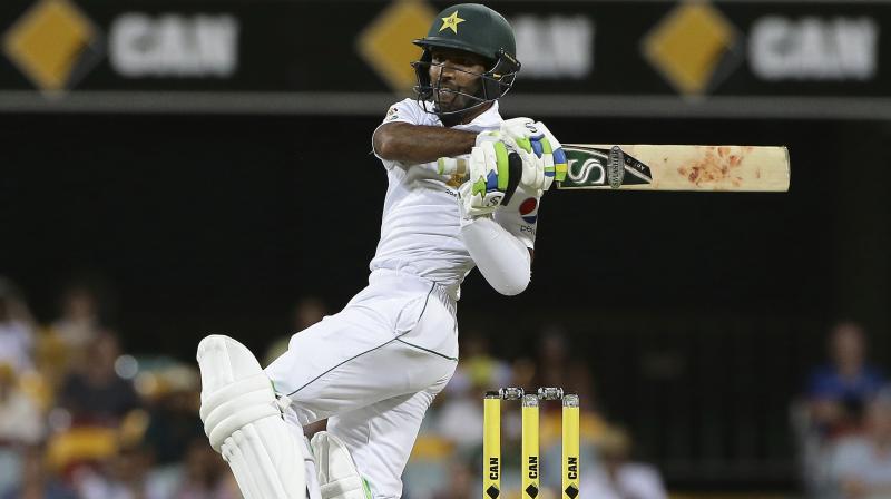 Asad Shafiq was declared Man of the Match for his 137. (Photo: AP)