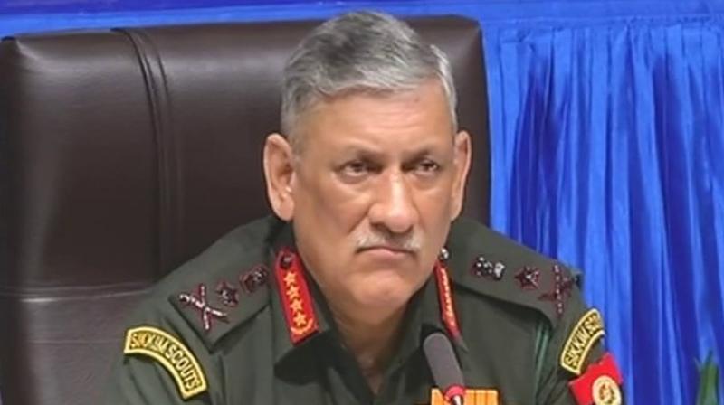 Army Chief General Bipin Rawat said the Special Forces operation at Indo-Myanmar border was a routine task. (Photo: ANI/Twitter)