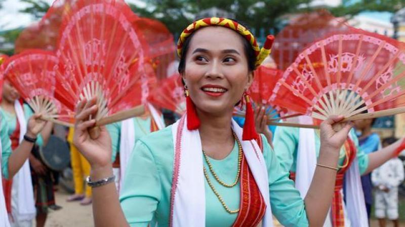 In Vietnam, men parade but women rule at a festival called \Kate\