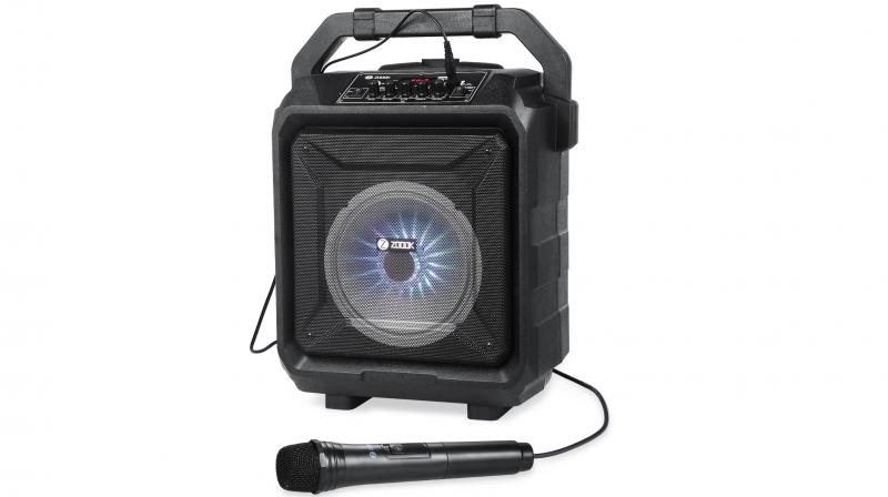 Zoook launches Rocker Thunder XL - A bluetooth trolley speaker with Karaoke