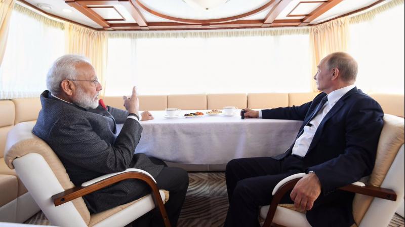 Watch: PM Modi, Putin spend â€˜quality time togetherâ€™ on ship to Russiaâ€™s Far East