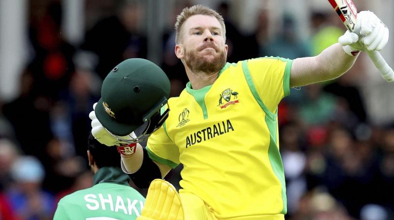 ICC CWC\19: David Warner\s 166 sinks Bangladesh as Australia wins by 48 runs
