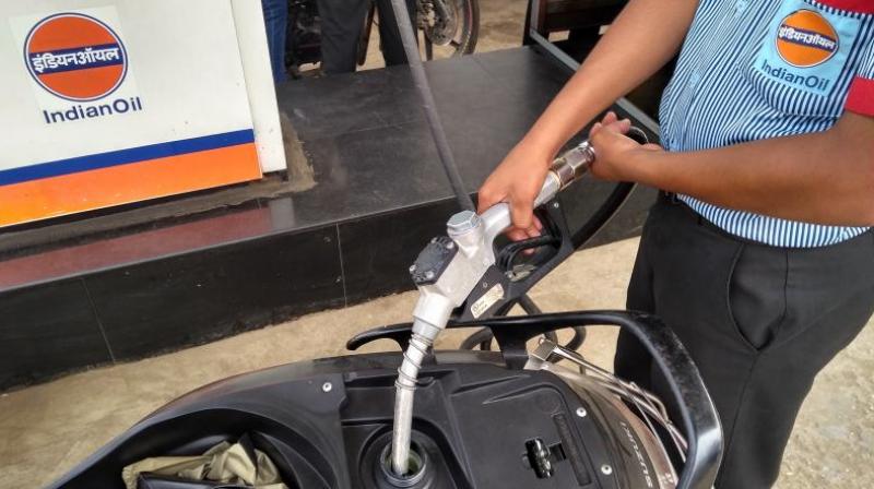 Petrol rates have been increased by 18 paise per litre, taking its price to Rs 82.66 per litre in Delhi. (Photo: DC)