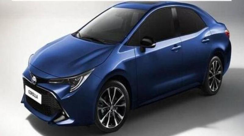 Toyota is expected to showcase its new Corolla sedan at the upcoming Guangzhou Motor Show in China.