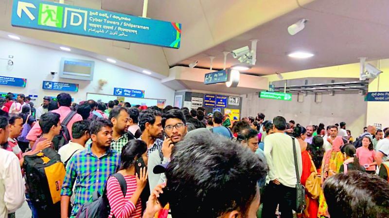 Hyderabad: Metro too gives a tough time