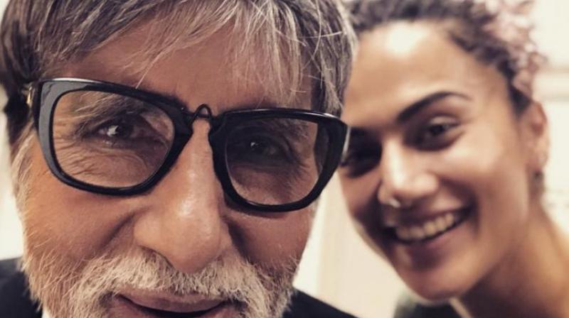Taapsee Pannu wants a hattrick with Amitabh Bachchan!