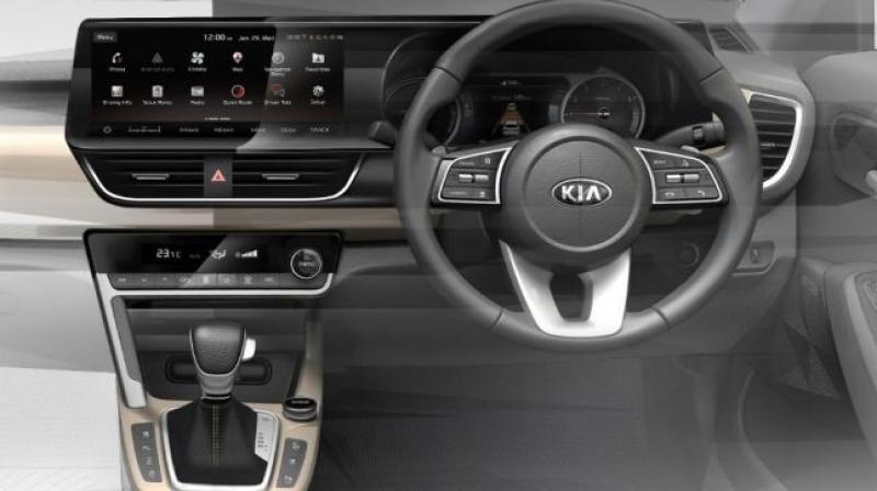 Kia SP2i official interior sketches revealed ahead of June launch