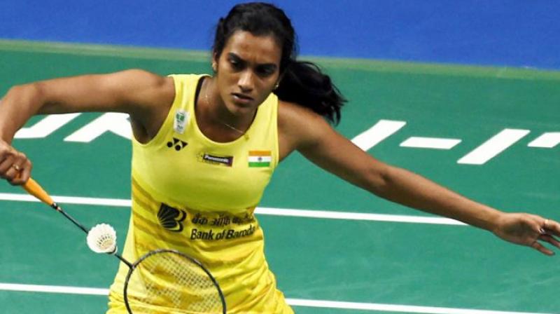 PV Sindhu seemed completely off-colour during her 38-minute duel with the 19-year-old Fangjie, who upstaged her fancied World No. 2 rival 21-11 21-10 in a lop-sided contest.(Photo: AFP)