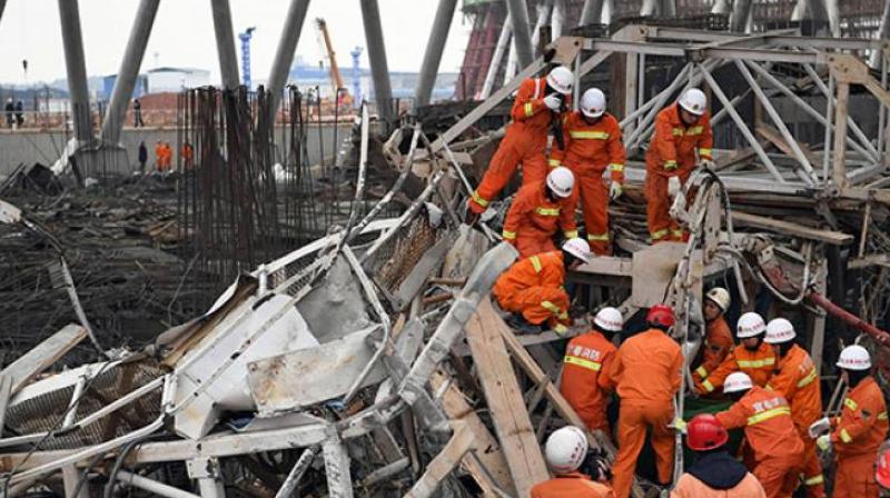 The workers were adding a second floor to a house in Shaodong village when it collapsed. (Photo: Representational/ AP)