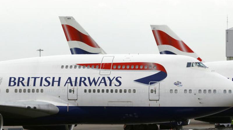 British Airways planes are parked at Heathrow Airport during a 48hr cabin crew strike in London. Air travelers faced delays Saturday, May 27, 2017 because of a worldwide computer systems failure at British Airways, the airline said. (Photo: AP)