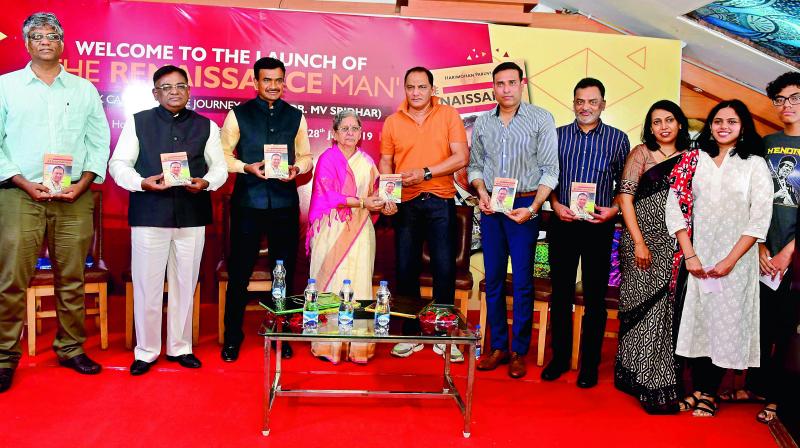 Book on â€˜Docâ€™ M V Sridhar released