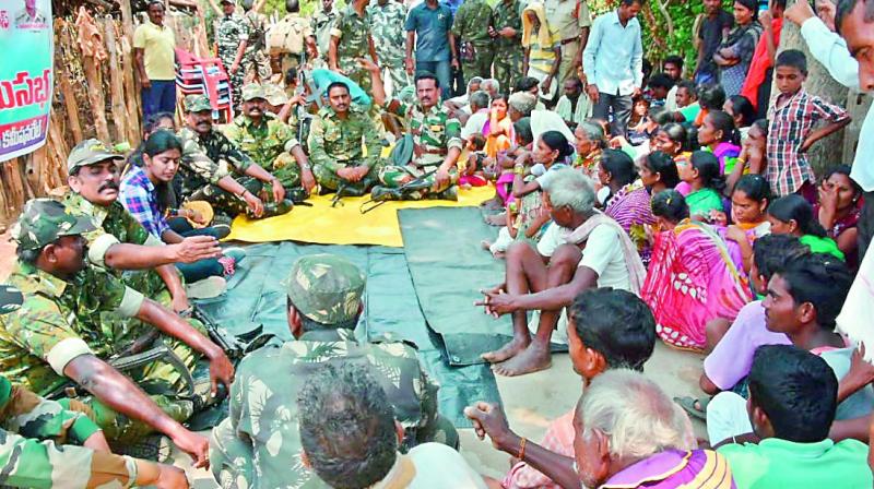 Mancherial: Maoist call to boycott polls, cops ramp up patrolling on borders