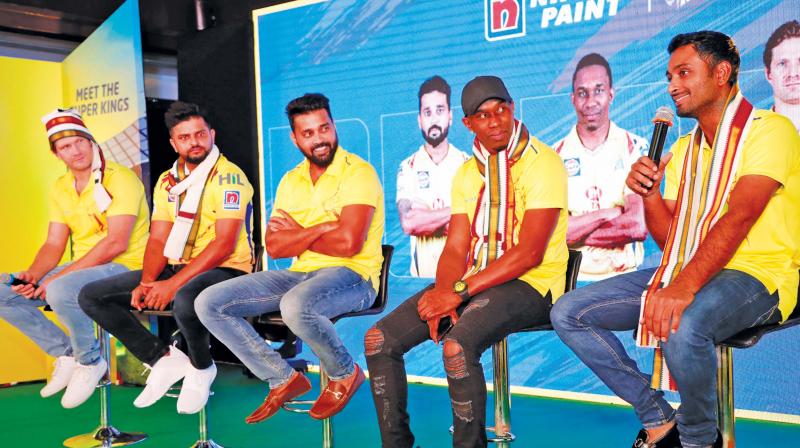Fans delighted to meet their CSK cricket heroes