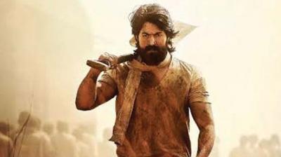 A still from the movie KGF.