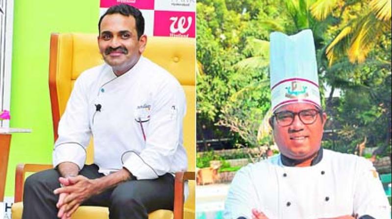 Chef Mandaar Sukhtankar and Chef Francis Fernandes