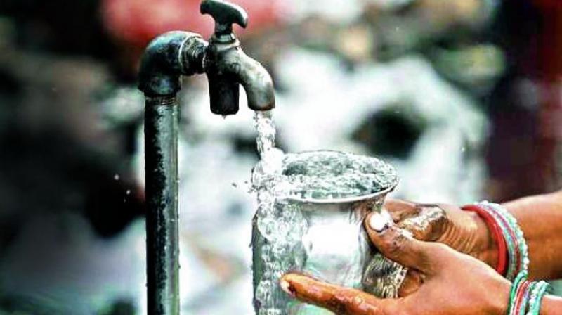 Hyderabad: No water, no vote, protest Laxmiguda colony residents