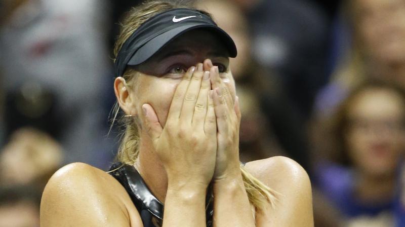 Maria Sharapova, who tested positive for the banned blood booster meldonium at last years Australian Open, improved to 7-0 in her all-time rivalry with Simona Halep, extending her mastery over the 25-year-old Romanian. (Photo: AP)