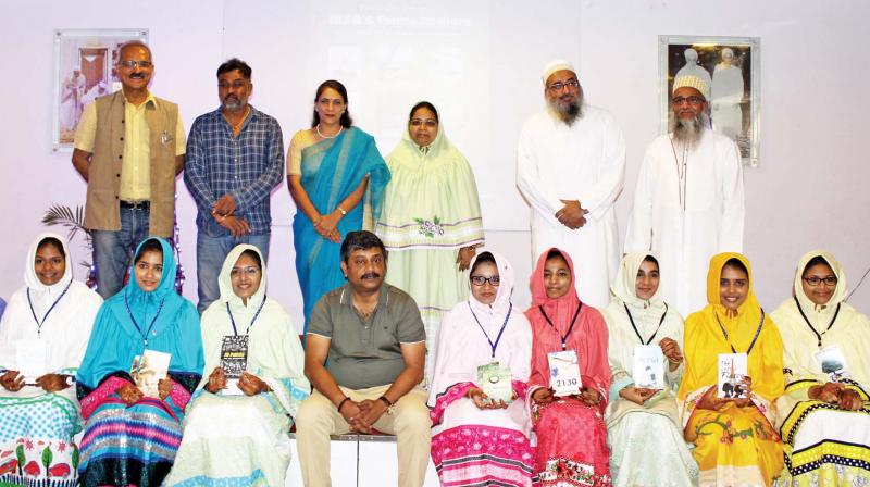 The MSB Matriculation school function at which the books of nine young authors were released in Chennai on Saturday.