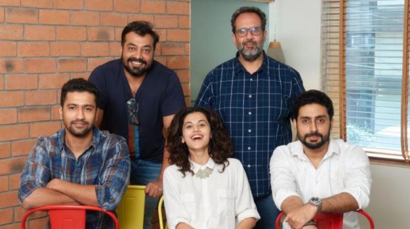 Anurag Kashyap and Aanand L Rai had also collaborated on Mukkabaaz earlier this year before Manmarziyaan starring Vicky Kaushal, Taapsee Pannu and Abhishek Bachchan.