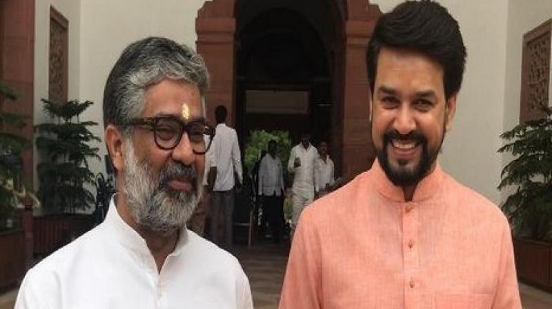 Amid speculations of joining BJP, Neeraj Shekhar seen with party\s senior leaders