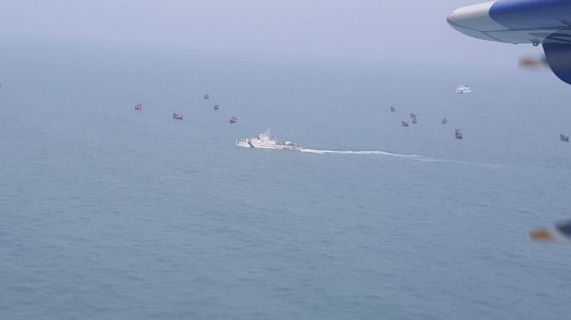 516 fishermen, 32 indian boats repatriated by coast guard from Bangladesh