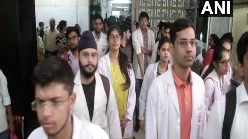 Resident doctors in Delhi hospital go on strike after assault on colleague