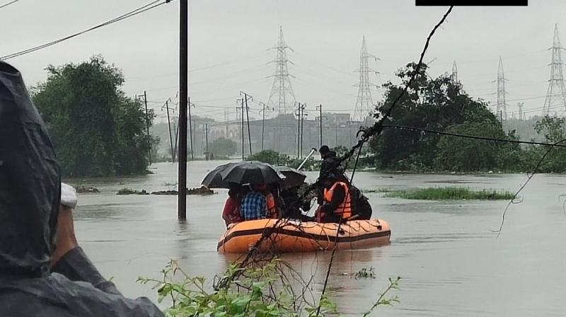 Two drown as car gets stuck in flooded Mumbai subway