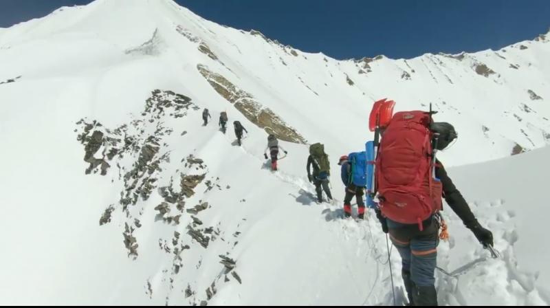Watch: Action camera footage shows last moments of Nanda Devi climbers