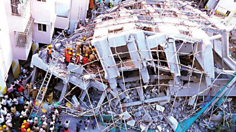 Buildings collapse as corruption towers over Bengaluru