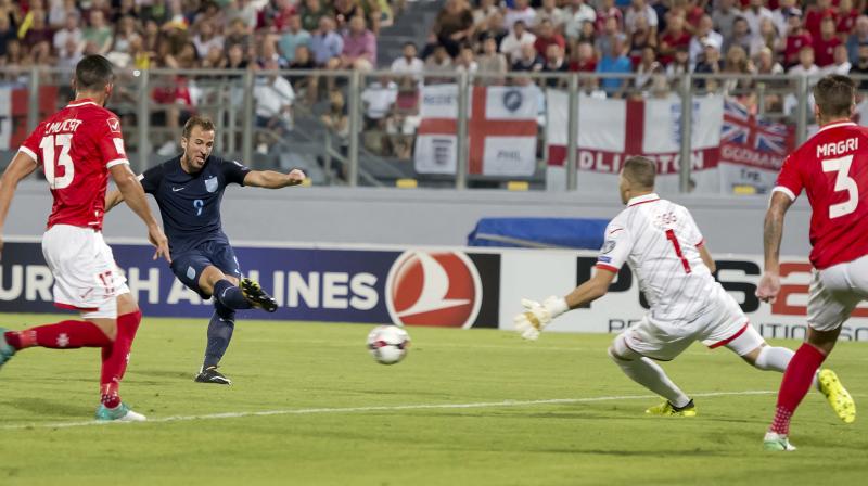 Harry Kane goals helped Team England closer to qualification for the 2018 World Cup. (Photo:AP)