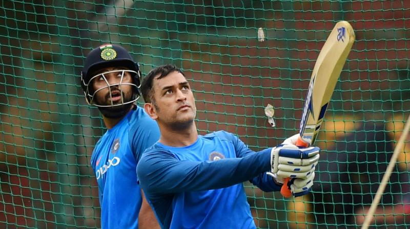 Watch: MS Dhoni relives 2011 World Cup moment at Wankhede during Indias practice