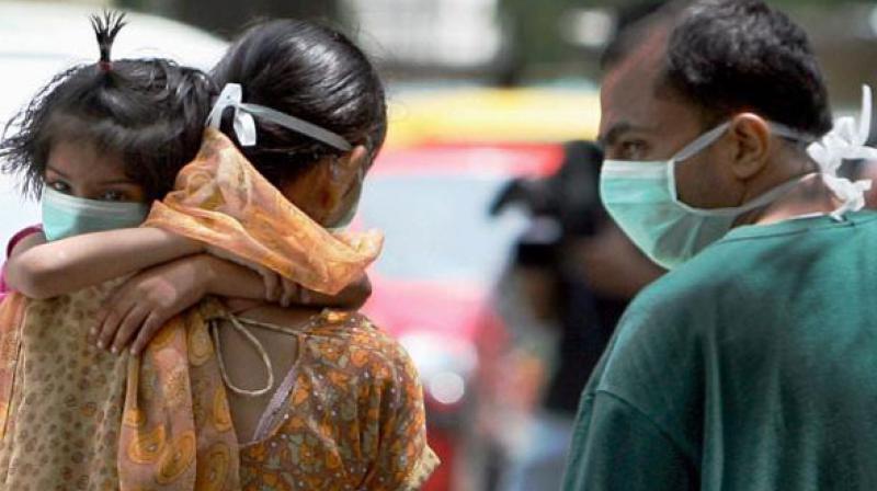 The total number of swine flu deaths stands at 11 in the state in January. There are 12 persons undergoing treatment at Gandhi Hospital, of which six are children. (Representational image)