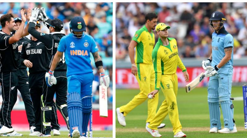 ICC CWC\19: India to face New Zealand, Australia to face England