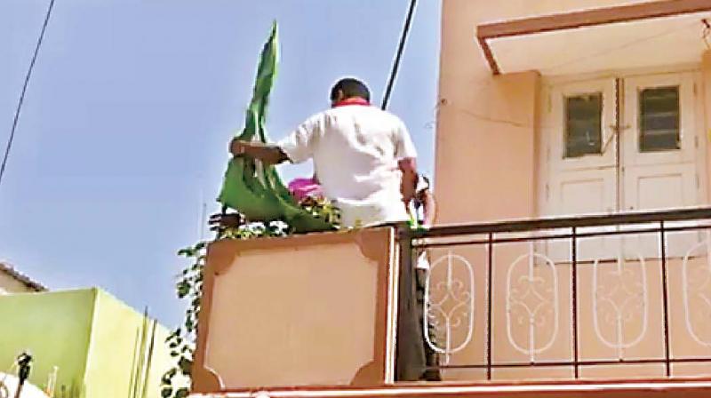 Bengaluru: All green flags not Pakistani