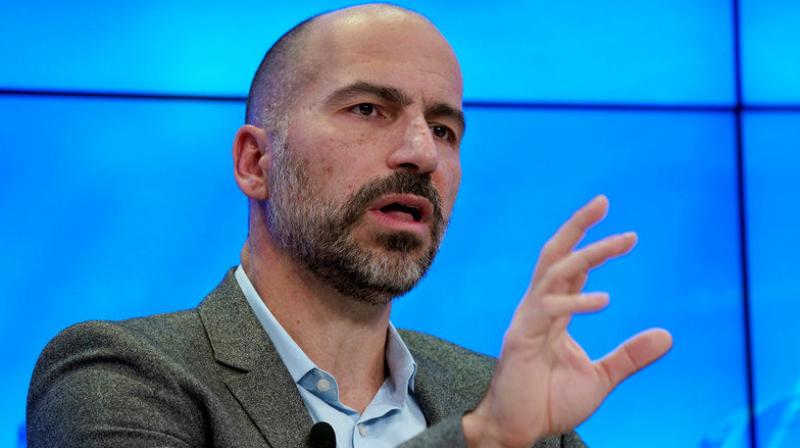 Khosrowshahi was speaking at an investor forum in Tokyo on his first visit to Asia as Uber CEO. (Photo: AP)