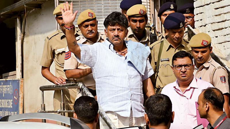 Delhi court rejects bail plea by Shivakumar in money laundering case