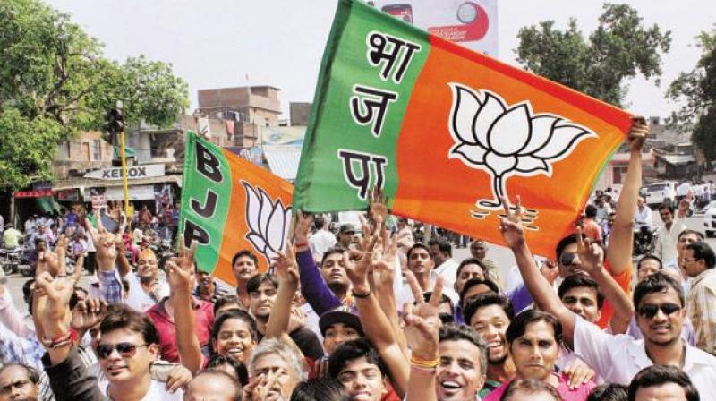 Landslide victory for BJP in Arunachal Pradesh assembly polls.